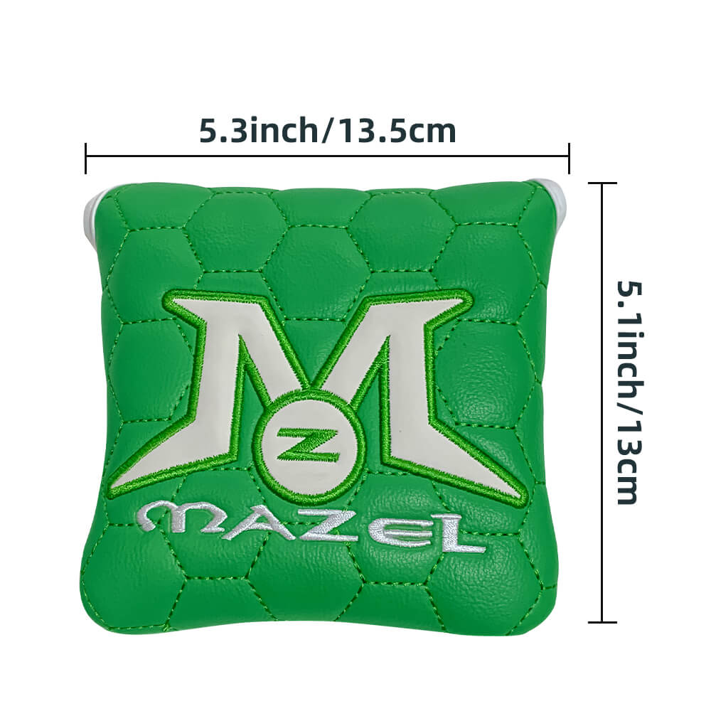 Mazel Golf Mallet Putter Cover-green 2