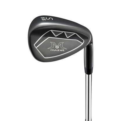Golf iron set with durable stainless steel heads for reliable performance