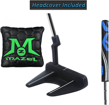 mazel golf putter with headcover black