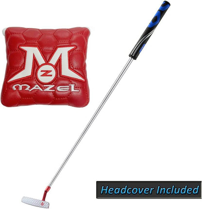 mazel golf putter with headcover red